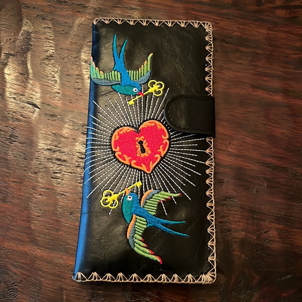 Tattoo inspired wallet